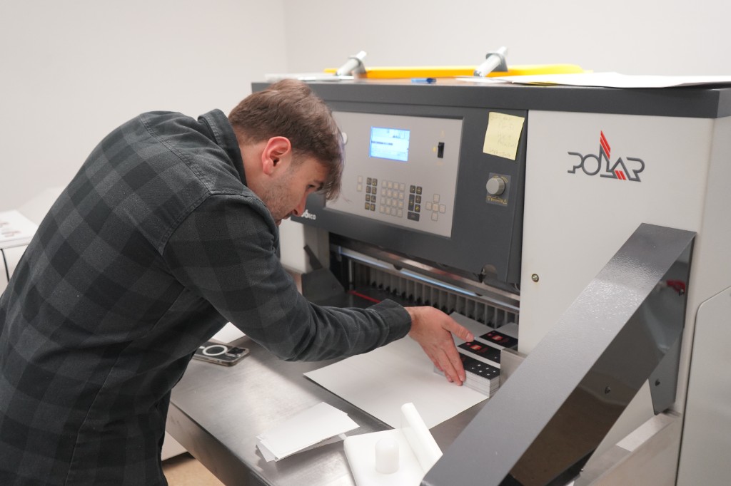 Axel Print production floor